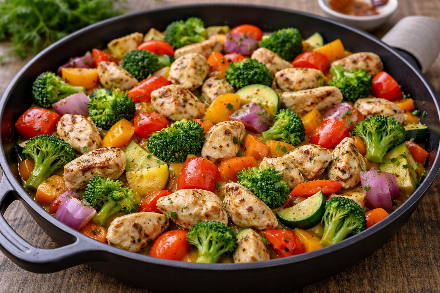 Курица с картошкой в духовке