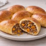 Пирожки с мясом и тыквой