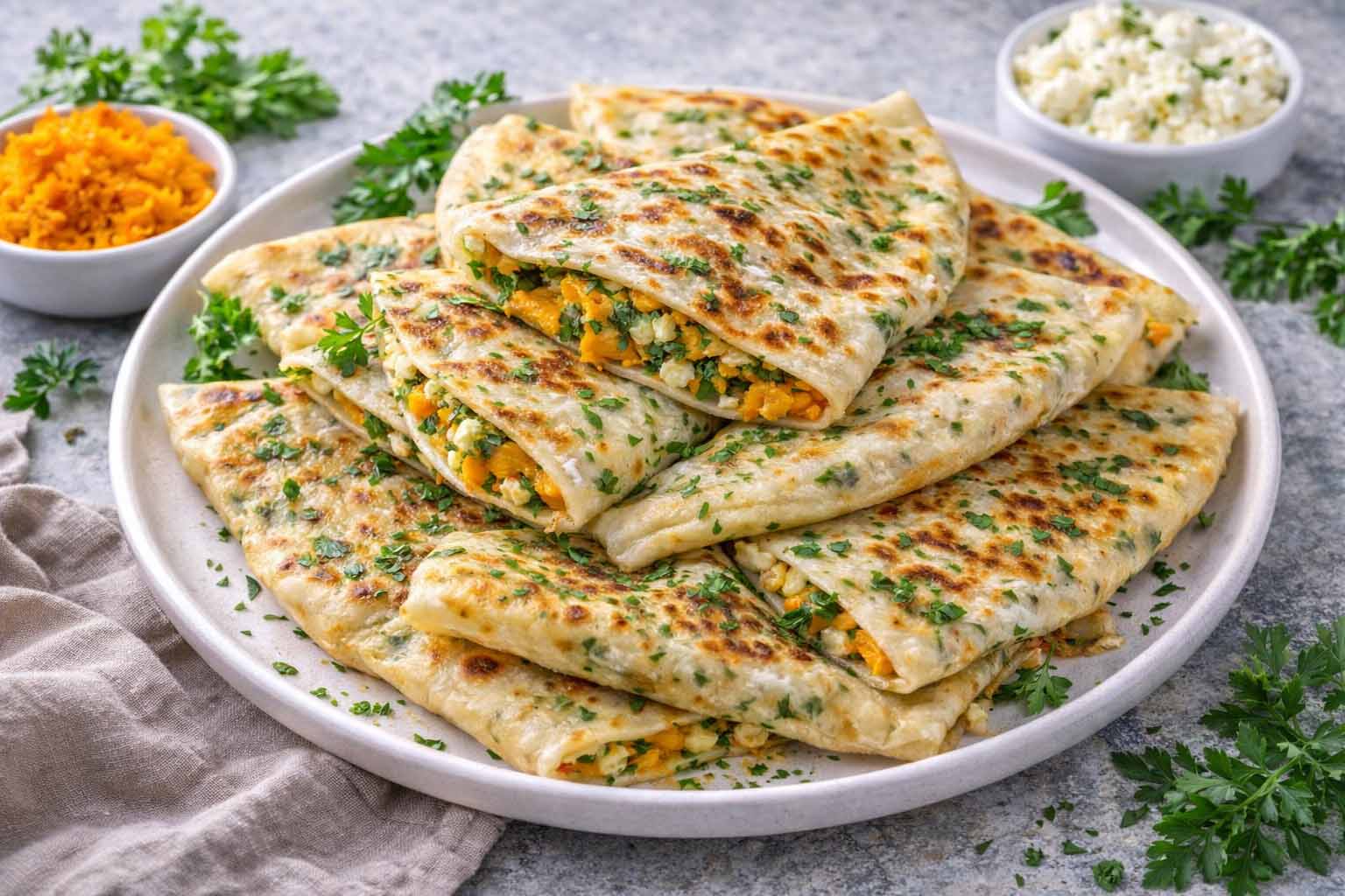 Чуду с тыквой и зеленью