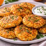 Тыквенные котлеты с творогом и зеленью